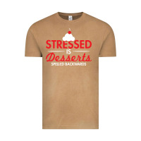Vintage Camel stressed is desserts spelled backwards Vintage Tee - linhVisuals