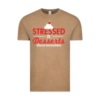 Vintage Coffee stressed is desserts spelled backwards Vintage Tee - linhVisuals