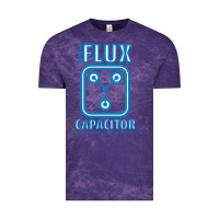 Cloud Purple the flux capacitor Vintage Tee - linhVisuals