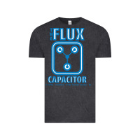 Vintage Black the flux capacitor Vintage Tee - linhVisuals