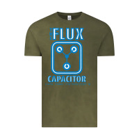 Vintage Olive the flux capacitor Vintage Tee - linhVisuals