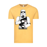 Vintage Mustard stormtrooper cat Vintage Tee - linhVisuals