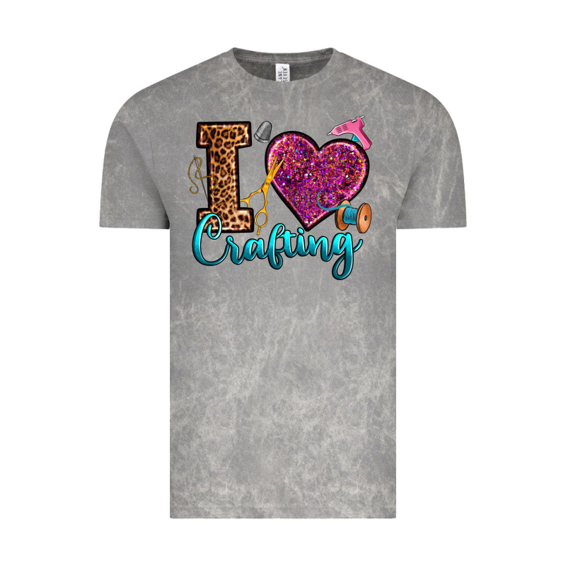 I Love Crafting Vintage Tee by RanaPortraitStore | Teevron