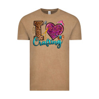 Vintage Coffee i love crafting Vintage Tee - RanaPortraitStore