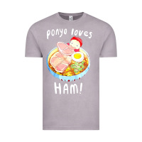 Vintage Zinc studio ghibli ponyo loves ham Vintage Tee - linhVisuals