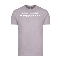 Vintage Zinc what would macgyver do Vintage Tee - linhVisuals