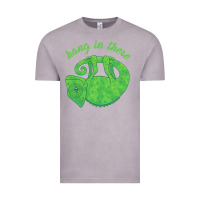 Vintage Zinc hang in there magical chameleon Vintage Tee - linhVisuals