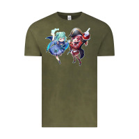 Houshou Marine And Uruha Rushia Vintage Tee | Teevron