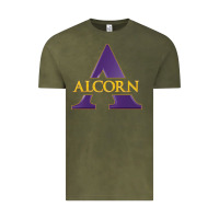 Vintage Olive alcorn state athletics Vintage Tee - linhVisuals