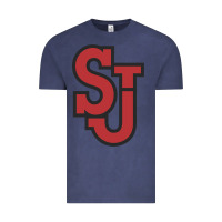 Vintage Denim st. john's red storm Vintage Tee - linhVisuals