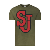 Vintage Olive st. john's red storm Vintage Tee - linhVisuals