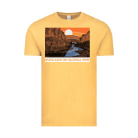 Vintage Mustard vintage grand canyon national park retro colorado river 80s Vintage Tee - linhVisuals