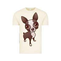 Vintage Arctic zippy the boston terrier Vintage Tee - linhVisuals