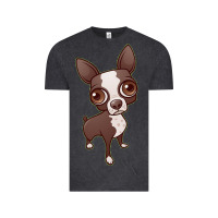 Zippy The Boston Terrier Vintage Tee | Teevron