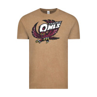 Vintage Coffee temple owls Vintage Tee - linhVisuals