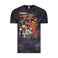 Cloud Black ramen rider food, noodles Vintage Tee - linhVisuals