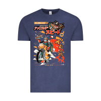 Vintage Denim ramen rider food, noodles Vintage Tee - linhVisuals