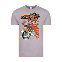 Vintage Zinc ramen rider food, noodles Vintage Tee - linhVisuals
