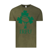 Vintage Olive irish rugby football union Vintage Tee - linhVisuals
