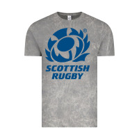 Cloud Rock scottish rugby Vintage Tee - linhVisuals