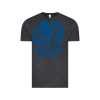 Vintage Black scottish rugby Vintage Tee - linhVisuals
