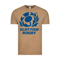 Vintage Coffee scottish rugby Vintage Tee - linhVisuals