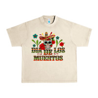 Sandshell Dia De Los Muertos Urban Heavy Tee - texasbilliewilder
