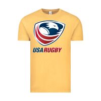 Vintage Mustard rugby Vintage Tee - linhVisuals