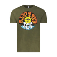Vintage Olive Ice Abolish Vintage Tee - linhVisuals