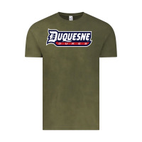 Vintage Olive duquesne sports Vintage Tee - linhVisuals