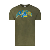 Vintage Olive delaware sportss Vintage Tee - linhVisuals