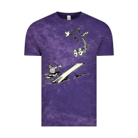 Cloud Purple hobbes Vintage Tee - linhVisuals