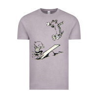 Vintage Zinc hobbes Vintage Tee - linhVisuals