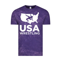 Cloud Purple usa fight Vintage Tee - linhVisuals