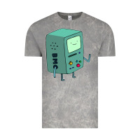 Cloud Rock Bmo Adventure Time Vintage Tee - linhVisuals