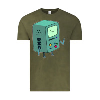 Vintage Olive Bmo Adventure Time Vintage Tee - linhVisuals