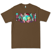 Cacao Western Mom With Easter Premium Tee - BundleAndBundleShop