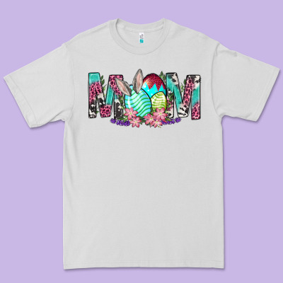 Western Mom With Easter Premium Tee Designed By Bundleandbundleshop