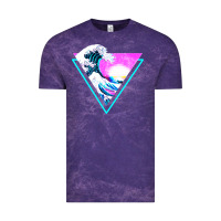 Cloud Purple vaporwave aesthetic Vintage Tee - linhVisuals