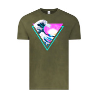 Vintage Olive vaporwave aesthetic Vintage Tee - linhVisuals
