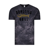 Cloud Black bonefish grill Vintage Tee - linhVisuals