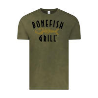 Vintage Olive bonefish grill Vintage Tee - linhVisuals