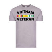 Vintage Zinc vietnam veteran flag Vintage Tee - linhVisuals
