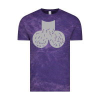 Cloud Purple dick head ball sack Vintage Tee - linhVisuals