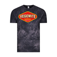 Cloud Black vegemite Vintage Tee - linhVisuals
