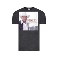 Vintage Black tracy lawrence   frozen in time   a Vintage Tee - linhVisuals