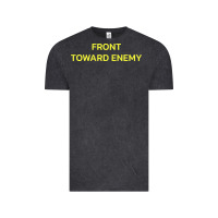 Vintage Black FRONT TOWARD ENEMY Vintage Tee - linhVisuals