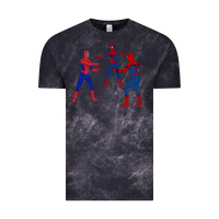 Cloud Black spidey meme Vintage Tee - linhVisuals