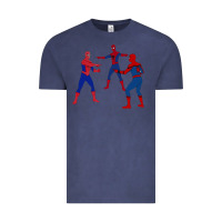 Vintage Denim spidey meme Vintage Tee - linhVisuals