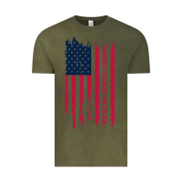 Vintage Olive correctional officer shirts   correctional prison officer thin silver Vintage Tee - linhVisuals